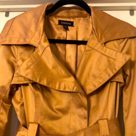 BEBE  trench jacket - Picture 2 of 5